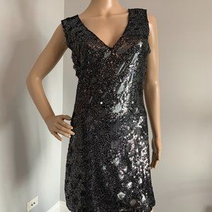 Express sequin dress